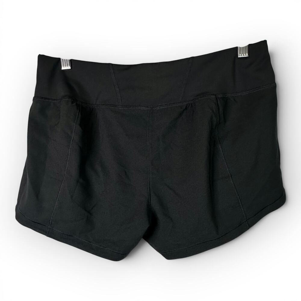 Goal Five Womens size Medium Fast & Free Athletic Shorts Gray Black Stretch NWOT - Picture 3 of 6
